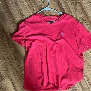 Polo Ralph Lauren  Pink V-Neck T-Shirt